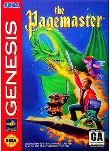 PAGEMASTER - Sega Genesis