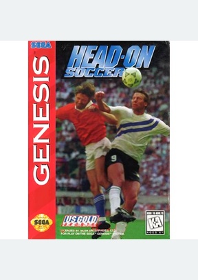 HEAD ON SOCCER - Sega Genesis