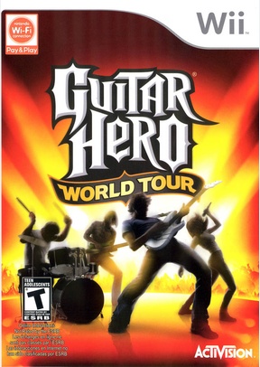 GUITAR HERO:WORLD TOUR (GAME) - Nintendo Wii