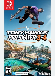 TONY HAWK PRO SKATER 3 + 4 - SWITCH