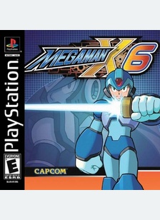 MEGA MAN X6 - Playstation (PS1)