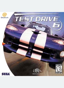 TEST DRIVE 6 - Sega Dreamcast