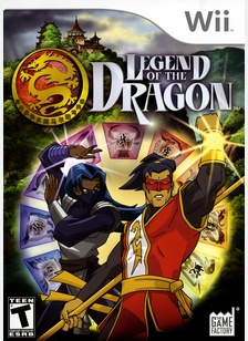 LEGEND OF THE DRAGON - Nintendo Wii