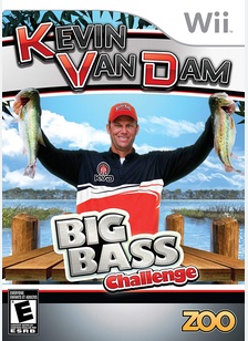 KEVIN VANDAMS BIG BASS - Nintendo Wii