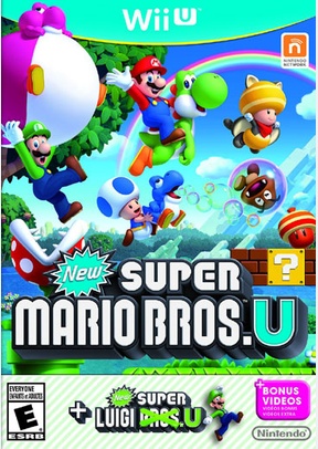 New Super Mario Bros U + New Super Luigi U (2 games on 1 disc) - Wii U
