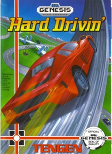 HARD DRIVIN - Sega Genesis
