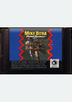 MIKE DITKA:POWER FOOTBAL - Sega Genesis