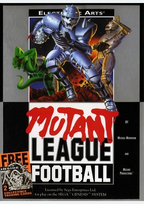 MUTANT LEAGUE FOOTBALL - Sega Genesis