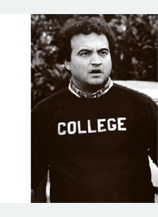 John Belushi - College
