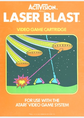 LASER BLAST - Atari 2600
