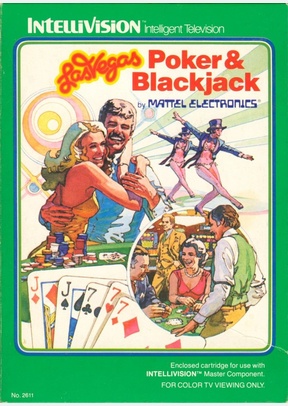 LAS VEGAS:POKER & BLACK JACK - Atari 2600