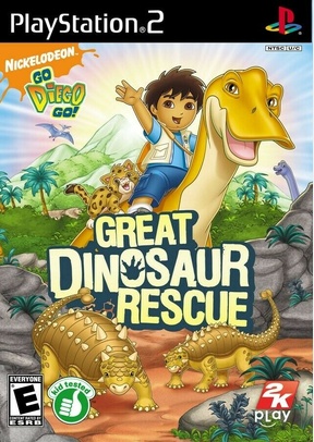 GO DIEGO GO:GREAT DINOSAUR - Playstation 2