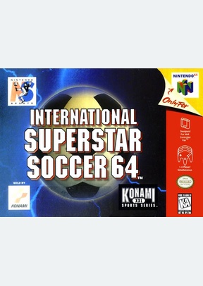 INTERNATIONAL SUPERSTAR SOCCER - Nintendo 64
