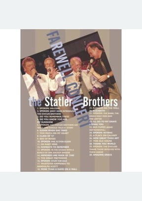 The Statler Brothers: Farewell Concert