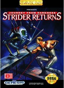 JOURNEY FROM DARKNESS:STRIDER - Sega Genesis