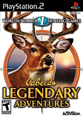 CABELAS LEGENDARY ADVENTURES - Playstation 2