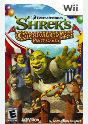 SHREK:CARNIVAL CRAZE - Nintendo Wii