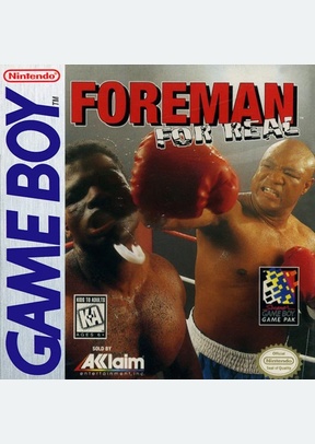 FOREMAN FOR REAL - Game Boy