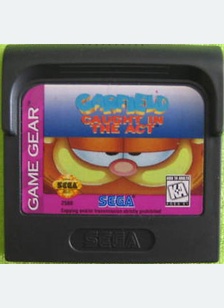 GARFIELD:CAUGHT IN THE ACT - Sega Game Gear