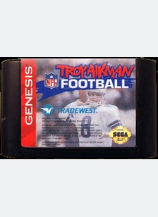TROY AIKMAN NFL FOOTBALL - Sega Genesis