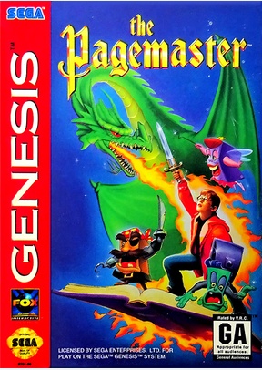 PAGEMASTER - Sega Genesis