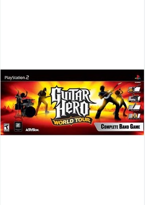 GUITAR HERO:WORLD TOUR (BUNDLE - Playstation 2