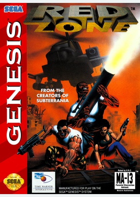 RED ZONE - Sega Genesis