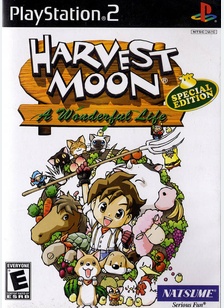 HARVEST MOON:WONDERFUL LIFE - Playstation 2