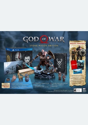 GOD OF WAR:STONE MASONS EDITIO - Playstation 4
