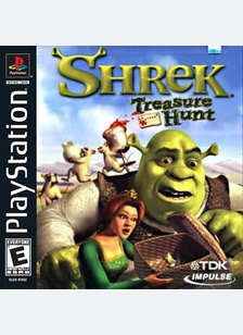 SHREK:TREASURE HUNT - Playstation (PS1)