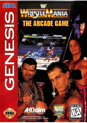 WWF:WRESTLEMANIA ARCADE - Sega Genesis