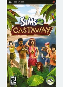 SIMS 2:CASTAWAY - PSP