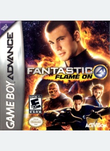 FANTASTIC 4:FLAME ON - Game Boy Advanced