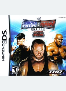 WWE:SMACKDOWN VS RAW 08 - Nintendo DS