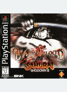 SAMURAI SHODOWN 3 - Playstation (PS1)