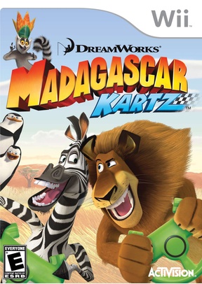 MADAGASCAR KARTZ - Nintendo Wii