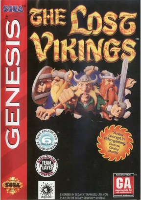 LOST VIKINGS - Sega Genesis