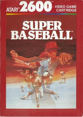 SUPER BASEBALL - Atari 2600