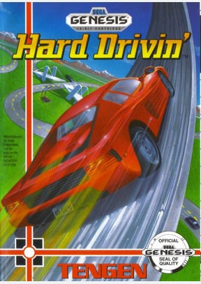 HARD DRIVIN - Sega Genesis