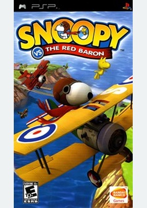 SNOOPY VS THE RED BARON - PSP