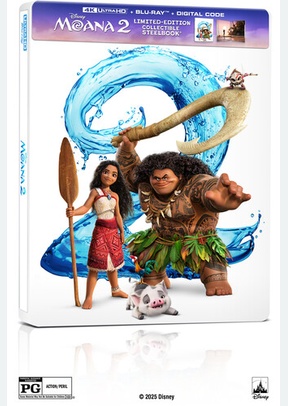 MOANA 2 (STEELBOOK/4K/BR)