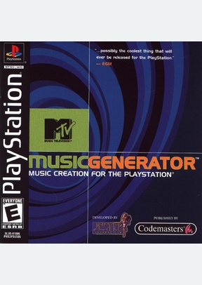MTV MUSIC GENERATOR - Playstation (PS1)