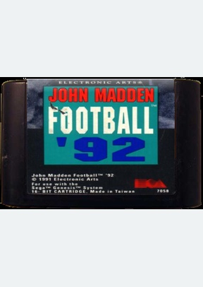 MADDEN NFL 92 - Sega Genesis