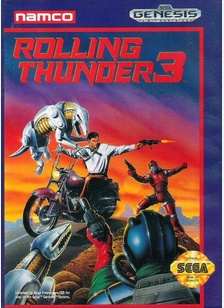 ROLLING THUNDER 3 - Sega Genesis