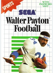 WALTER PAYTON FOOTBALL - Sega Master System