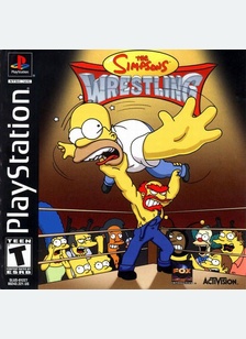 SIMPSONS:WRESTLING - Playstation (PS1)