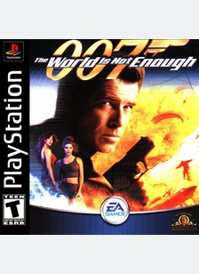 JAMES BOND 007:WORLD IS NOT - Playstation (PS1)