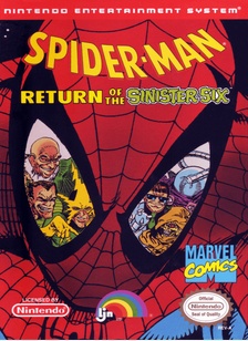 SPIDER-MAN:RETURN OF THE SINIS - NES