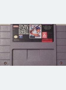 TECMO SUPER BASEBALL - Super Nintendo