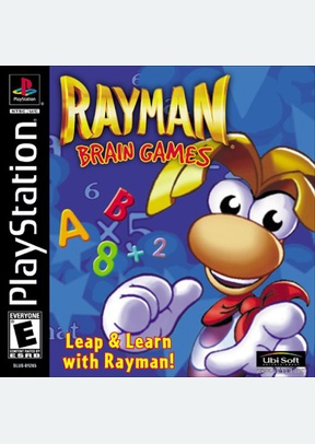 RAYMAN:BRAIN GAMES - Playstation (PS1)